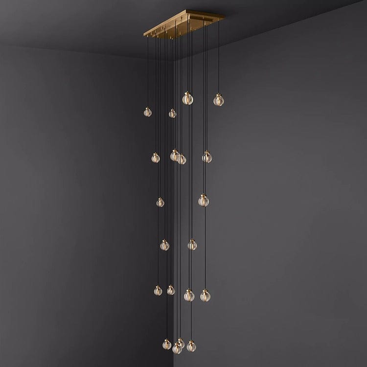 Pearl Linear Chandelier 36" 54" 72" by Franing - Chandelier,SHOP ALL,crystal chandelier,Ceiling