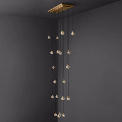 Pearl Linear Chandelier 36" 54" 72" by Franing - Chandelier,SHOP ALL,crystal chandelier,Ceiling