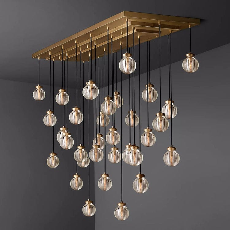 Pearl Linear Chandelier 36" 54" 72" by Franing - Chandelier,SHOP ALL,crystal chandelier,Ceiling