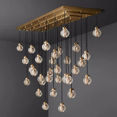 Pearl Linear Chandelier 36" 54" 72" by Franing - Chandelier,SHOP ALL,crystal chandelier,Ceiling