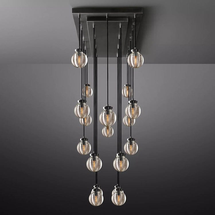 Pearl Linear Chandelier 36" 54" 72" by Franing - Chandelier,SHOP ALL,crystal chandelier,Ceiling