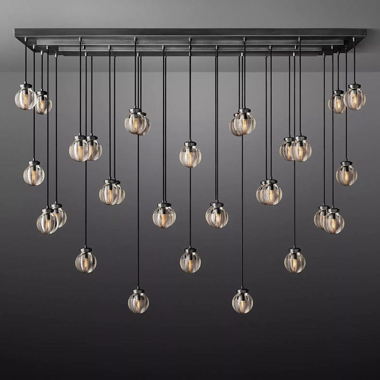 Pearl Linear Chandelier 36" 54" 72" by Franing - Chandelier,SHOP ALL,crystal chandelier,Ceiling