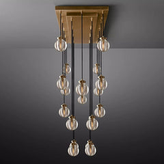 Pearl Linear Chandelier 36" 54" 72" by Franing - Chandelier,SHOP ALL,crystal chandelier,Ceiling