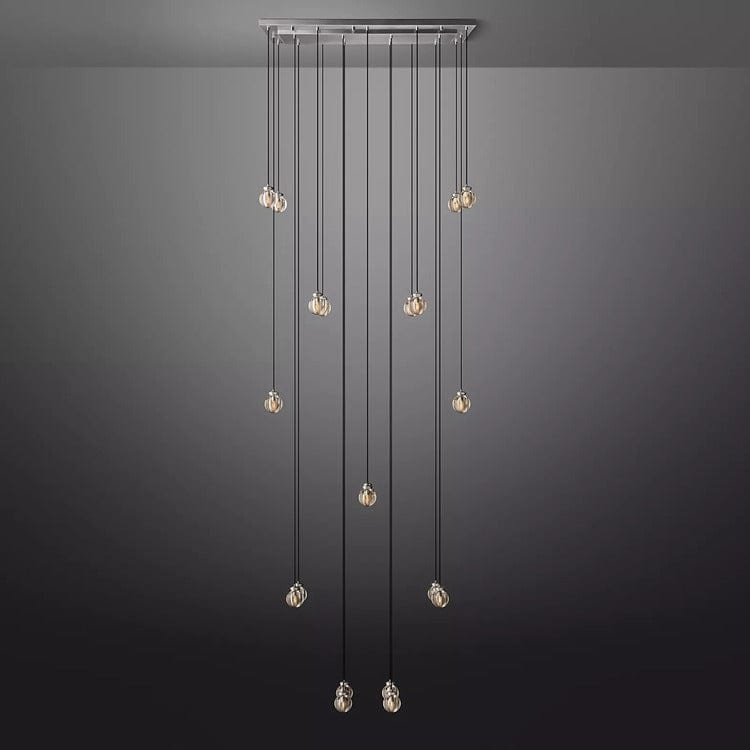 Pearl Linear Chandelier 36" 54" 72" by Franing - Chandelier,SHOP ALL,crystal chandelier,Ceiling