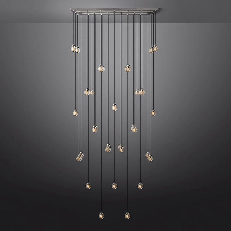 Pearl Linear Chandelier 36" 54" 72" by Franing - Chandelier,SHOP ALL,crystal chandelier,Ceiling
