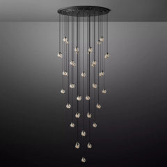 Pearl Round Chandelier by Franing - Chandelier,SHOP ALL,crystal chandelier,Ceiling