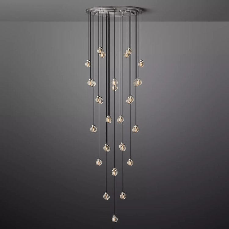 Pearl Round Chandelier by Franing - Chandelier,SHOP ALL,crystal chandelier,Ceiling