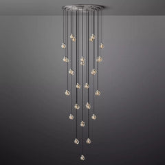Pearl Round Chandelier by Franing - Chandelier,SHOP ALL,crystal chandelier,Ceiling