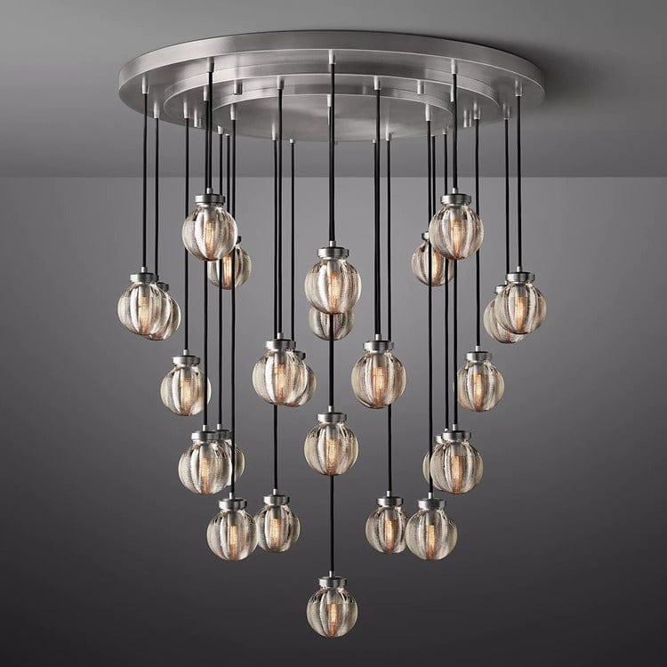 Pearl Round Chandelier by Franing - Chandelier,SHOP ALL,crystal chandelier,Ceiling