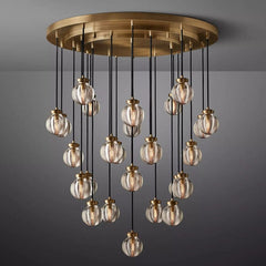 Pearl Round Chandelier by Franing - Chandelier,SHOP ALL,crystal chandelier,Ceiling