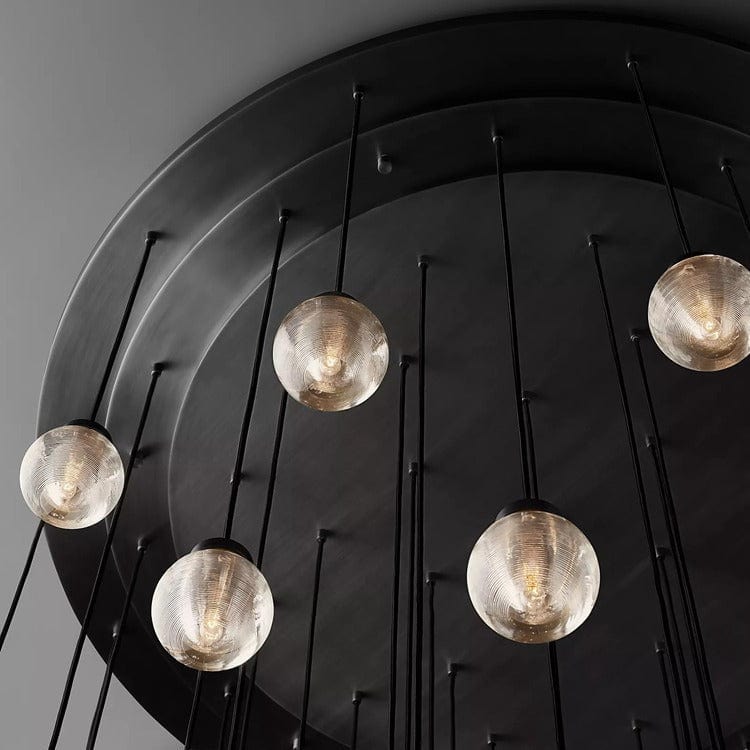 Pearl Round Chandelier by Franing - Chandelier,SHOP ALL,crystal chandelier,Ceiling