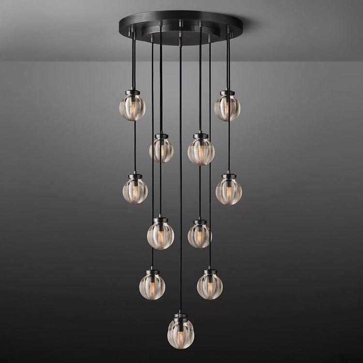 Pearl Round Chandelier by Franing - Chandelier,SHOP ALL,crystal chandelier,Ceiling
