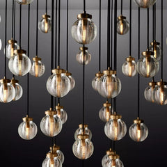 Pearl Round Chandelier by Franing - Chandelier,SHOP ALL,crystal chandelier,Ceiling