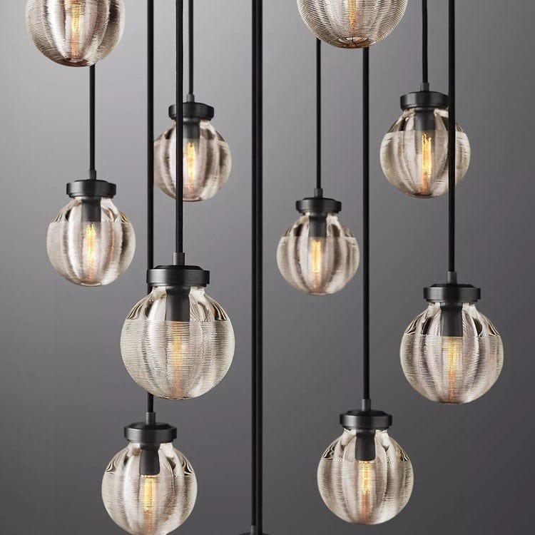 Pearl Round Chandelier by Franing - Chandelier,SHOP ALL,crystal chandelier,Ceiling