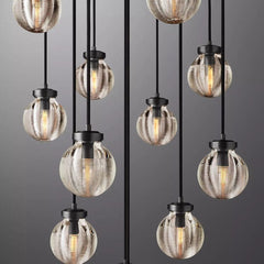 Pearl Round Chandelier by Franing - Chandelier,SHOP ALL,crystal chandelier,Ceiling