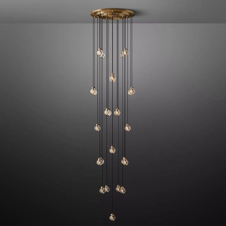 Pearl Round Chandelier by Franing - Chandelier,SHOP ALL,crystal chandelier,Ceiling