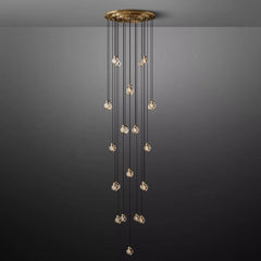Pearl Round Chandelier by Franing - Chandelier,SHOP ALL,crystal chandelier,Ceiling