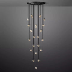 Pearl Round Chandelier by Franing - Chandelier,SHOP ALL,crystal chandelier,Ceiling