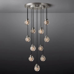 Pearl Round Chandelier by Franing - Chandelier,SHOP ALL,crystal chandelier,Ceiling
