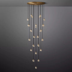 Pearl Round Chandelier by Franing - Chandelier,SHOP ALL,crystal chandelier,Ceiling