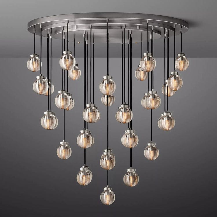 Pearl Round Chandelier by Franing - Chandelier,SHOP ALL,crystal chandelier,Ceiling