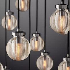 Pearl Round Chandelier by Franing - Chandelier,SHOP ALL,crystal chandelier,Ceiling