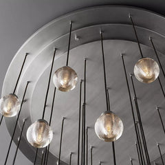 Pearl Round Chandelier by Franing - Chandelier,SHOP ALL,crystal chandelier,Ceiling