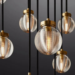 Pearl Round Chandelier by Franing - Chandelier,SHOP ALL,crystal chandelier,Ceiling