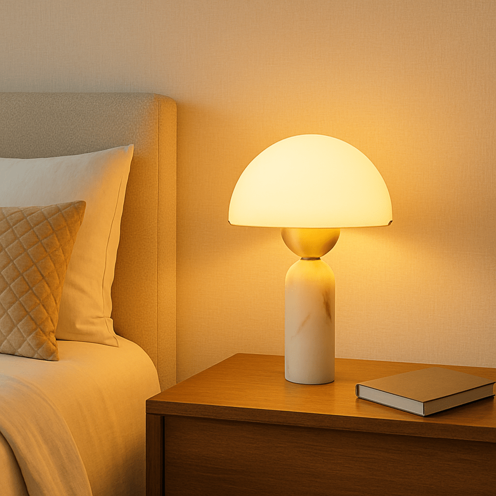 Peono Alabaster Table Lamp by Franing - SHOP ALL,Marble table lamp,TABLE