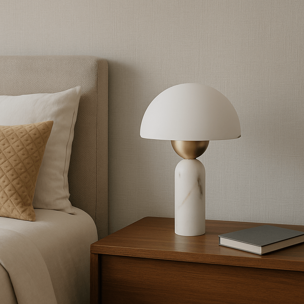 Peono Alabaster Table Lamp by Franing - SHOP ALL,Marble table lamp,TABLE