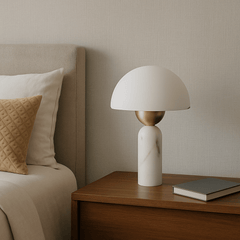 Peono Alabaster Table Lamp by Franing - SHOP ALL,Marble table lamp,TABLE