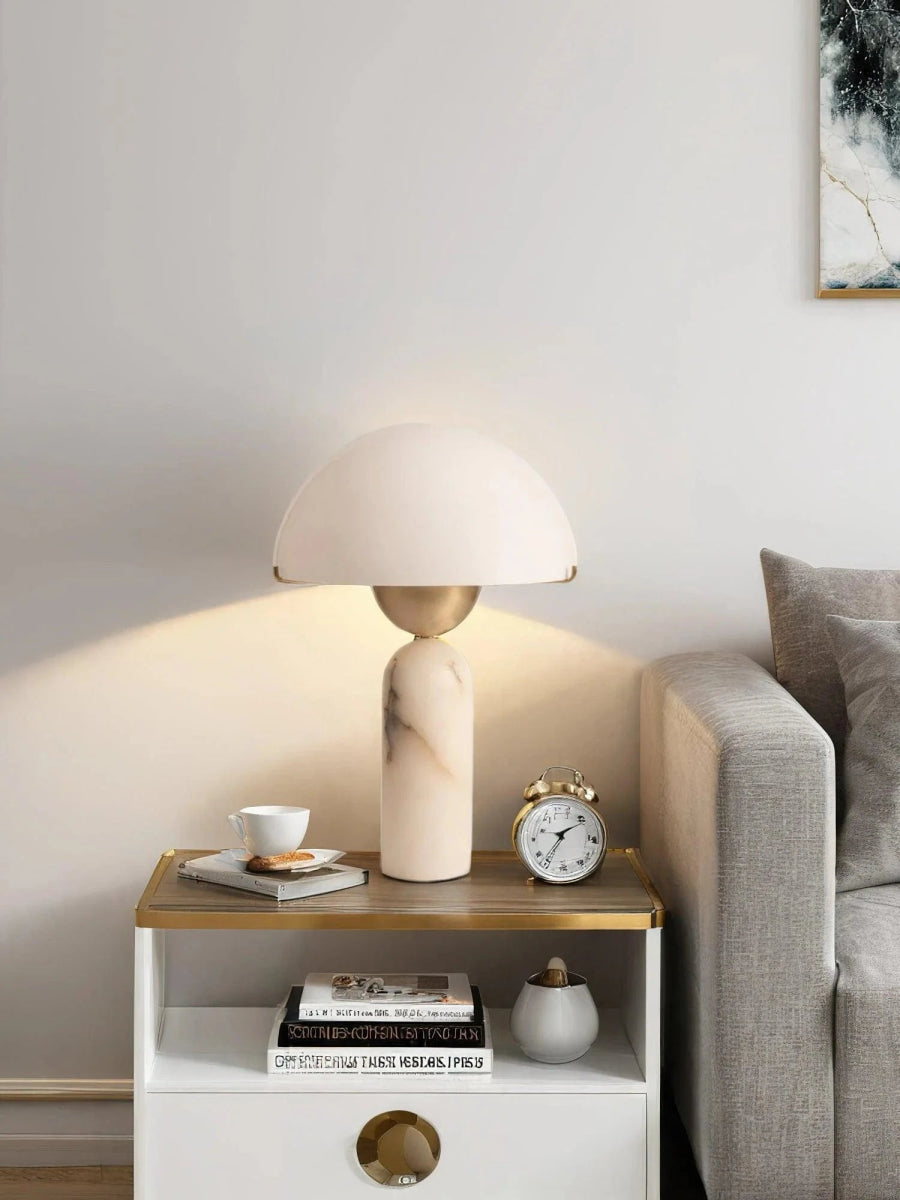Peono Alabaster Table Lamp by Franing - SHOP ALL,Marble table lamp,TABLE
