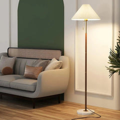 Plissee - Stehlampe von Wintage by Franing - SHOP ALL,FLOOR，American