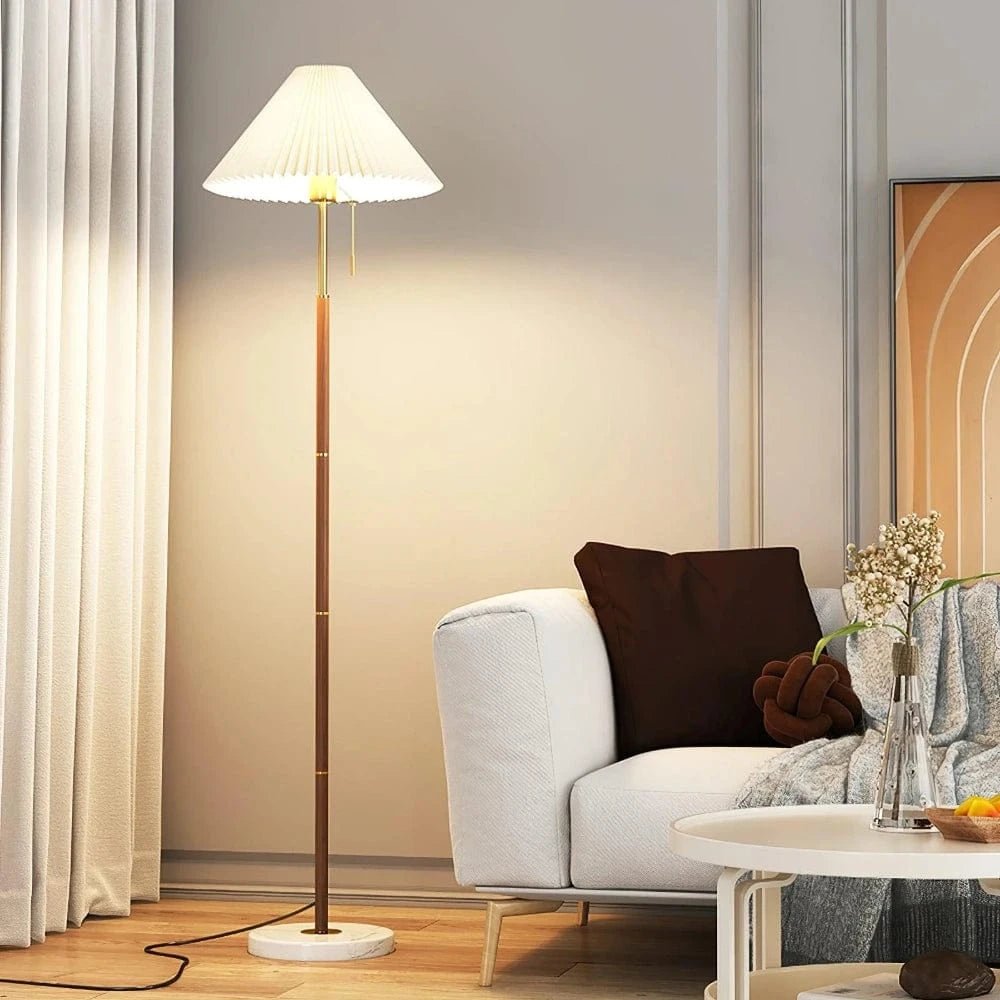 Plissee - Stehlampe von Wintage by Franing - SHOP ALL,FLOOR，American