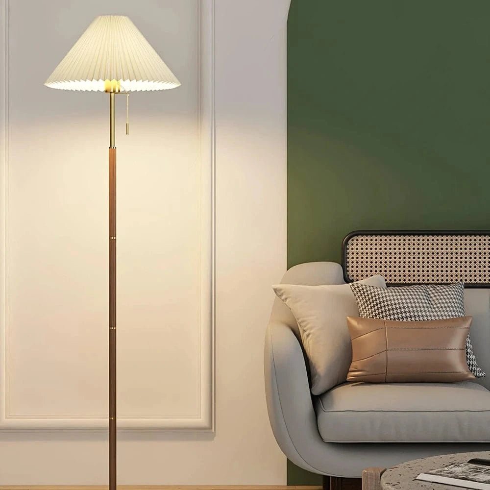 Plissee - Stehlampe von Wintage by Franing - SHOP ALL,FLOOR，American