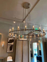 Manory Round Chandelier 60" - Franing