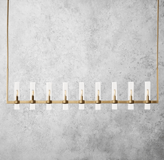 Manory Linear Chandelier 71" - Franing