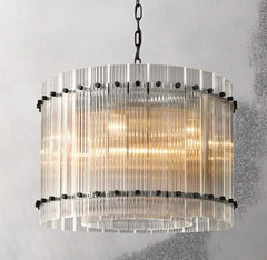 San Marcon Round Chandelier 22" - Franing
