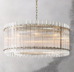 San Marcon Round Chandelier 37" - Franing
