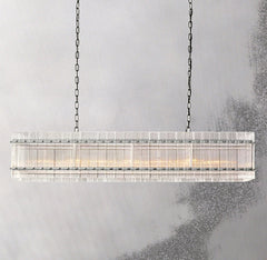 San Marcon Rectangle Chandelier 54" - Franing