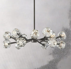 Boule Cristal Round Chandelier 36" - Franing