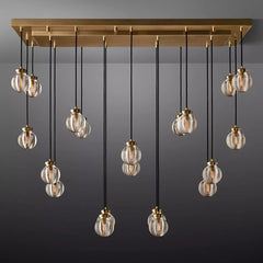 Pearl Linear Chandelier 36" 54" 72" - Franing