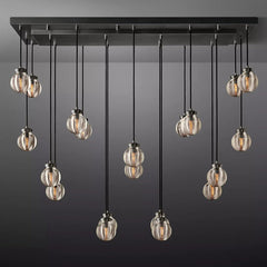 Pearl Linear Chandelier 36" 54" 72" - Franing