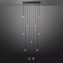 Pearl Linear Chandelier 36" 54" 72" - Franing