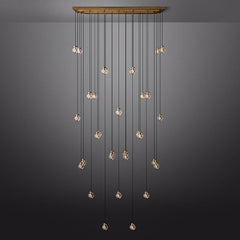 Pearl Linear Chandelier 36" 54" 72" - Franing