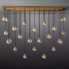 Pearl Linear Chandelier 36" 54" 72" - Franing