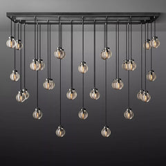 Pearl Linear Chandelier 36" 54" 72" - Franing