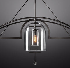 Fulcrum Linear Chandelier 73" 3-Lights - Franing