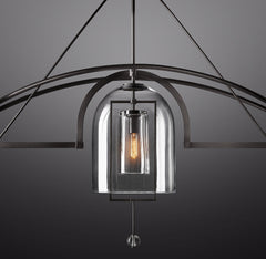 Fulcrum Linear Chandelier 61" 3-Lights - Franing