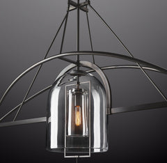 Fulcrum Linear Chandelier 61" 3-Lights - Franing
